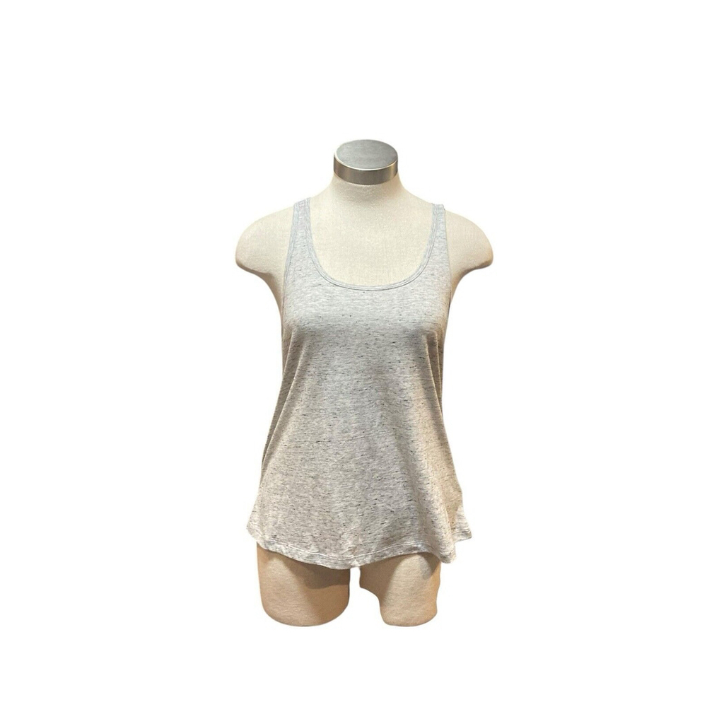 NWT ZYIA Active Tank Top Graceful Racer Charcoal Sz. M